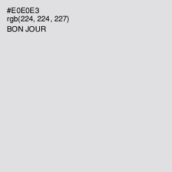 #E0E0E3 - Bon Jour Color Image